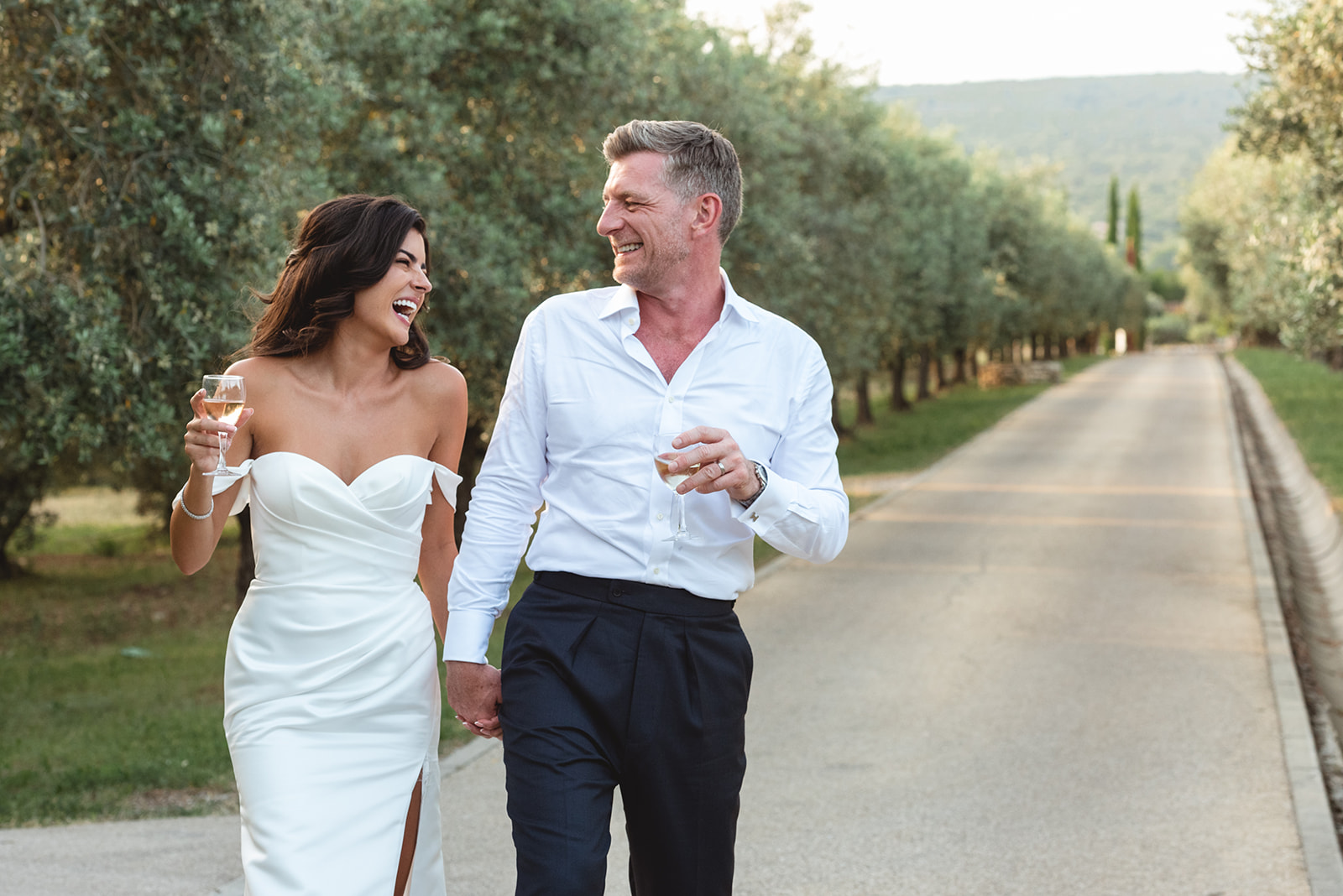 Image from a luxury romantic destination wedding in Provence by Birmingham Wedding Photographer byGarazi
